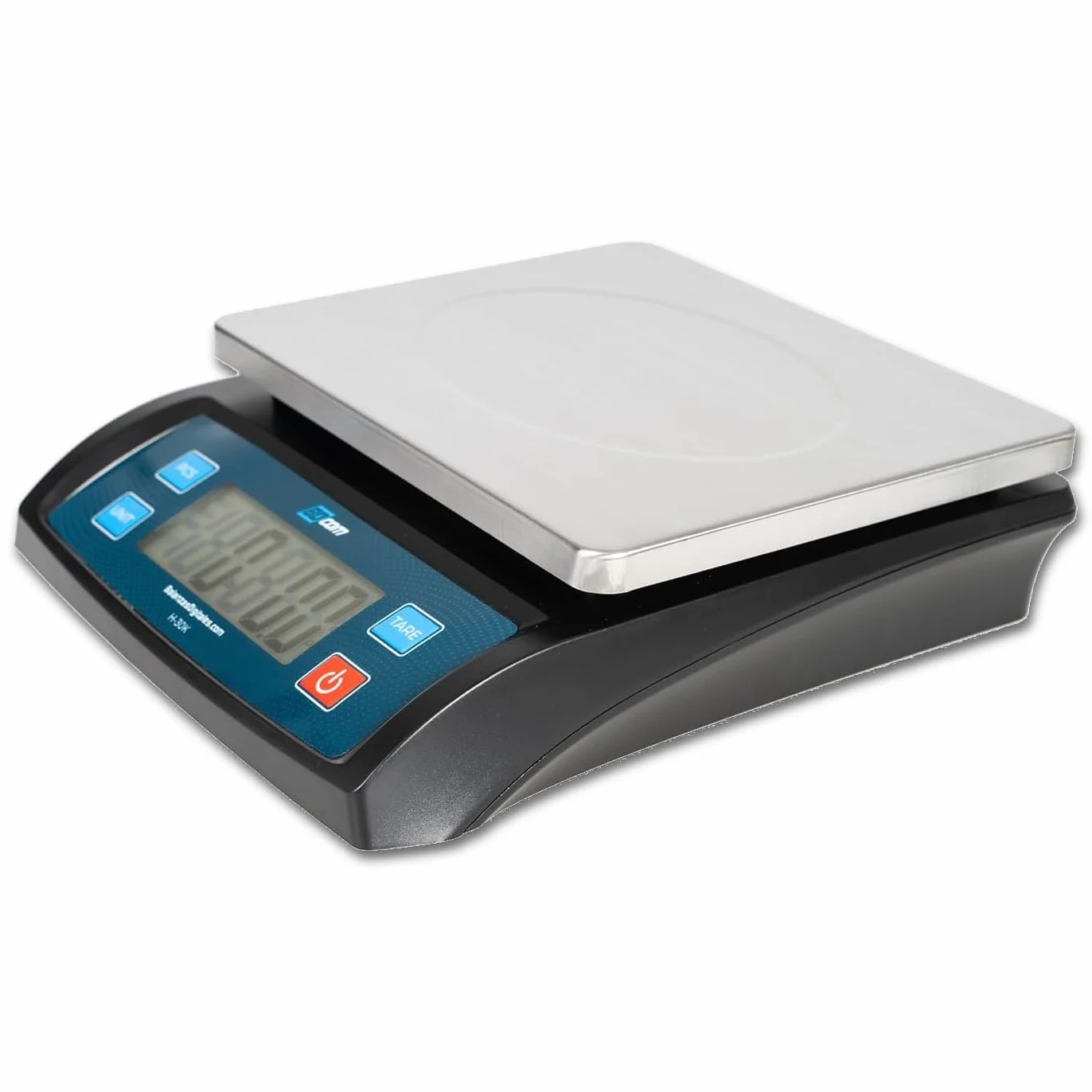BDCOM Balanza Postal Industrial BD-802 30 Kg 1g Precisión Plato 21x17 cm
