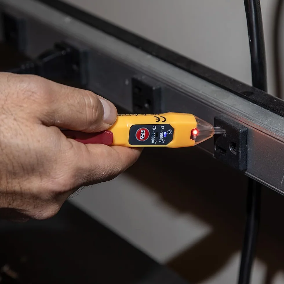 Klein Tools NCVT2P | Dual Range Comprobador De Tension Sin Contacto | 12 A 1000 V AC | Deteccion Sin Contacto | Compacto Y Resistente