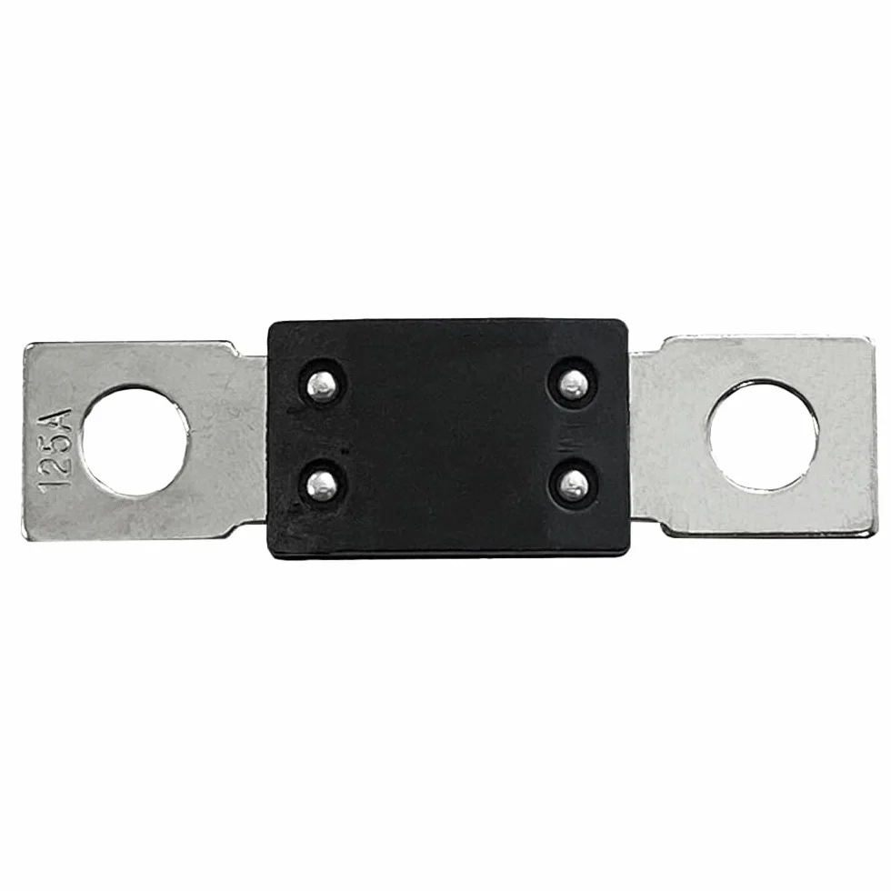 Offgridtec Juego de 5 fusibles Mega, 125 A, 70 V, para sistemas de 48 V
