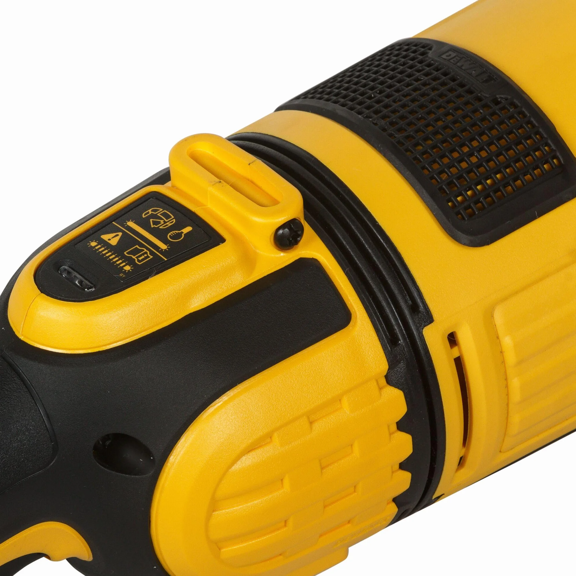 DeWalt DWE4579-QS Amoladora, 2600 W, 230 V, Negro y Amarillo