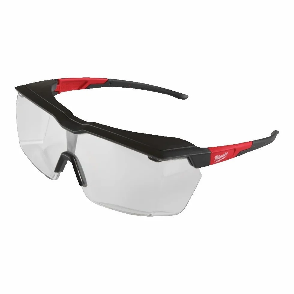 Milwaukee 4932493439 Over The Glasses - Gafas de seguridad transparentes
