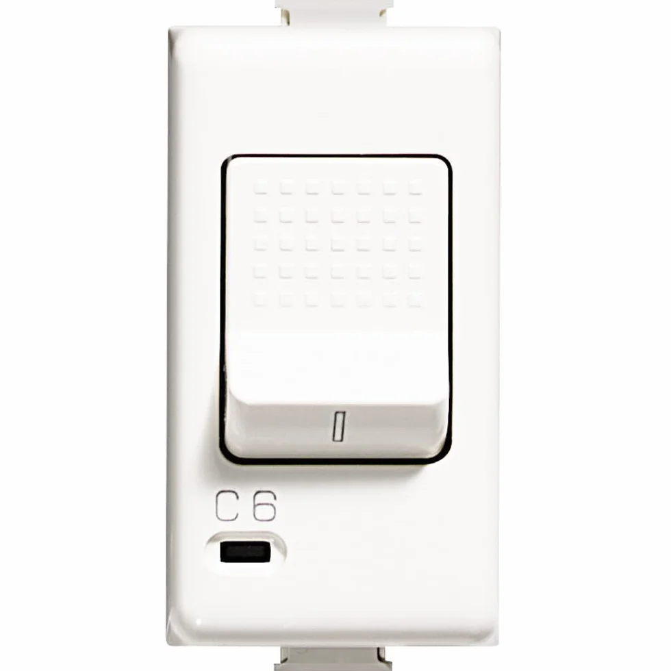 Bticino am5210s Matix Interruptor automático Bipolar con un Polo protetto 10 A 230 V, Poder técnica de 1500 a 230 V, Blanco