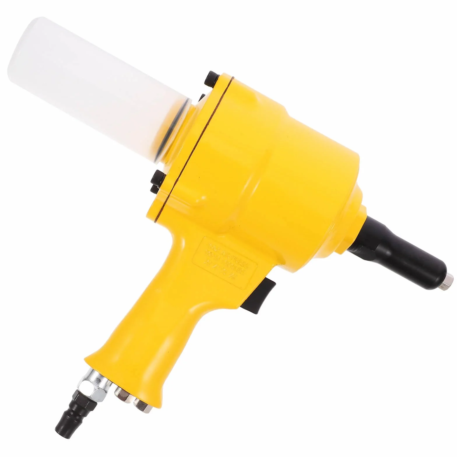 Abaodam Remachadora Neumática Industrial de Dos Garras - 901, Herramienta Manual para Remachado y Extracción de Tuercas, Pistola de Remaches de Aluminio Ligera y Duradera para Uso