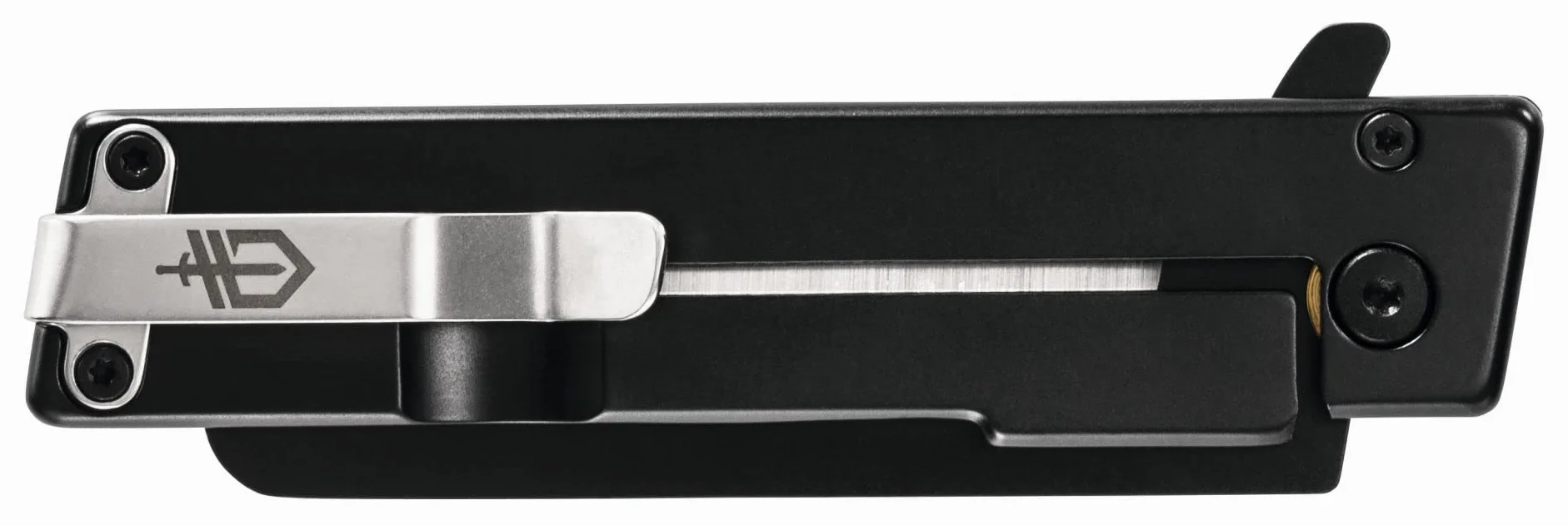 Gerber Navaja de bolsillo, Longitud de la hoja: 6,86 cm, Quadrant, Diseño de bambú, 30-001669, Acero inoxidable