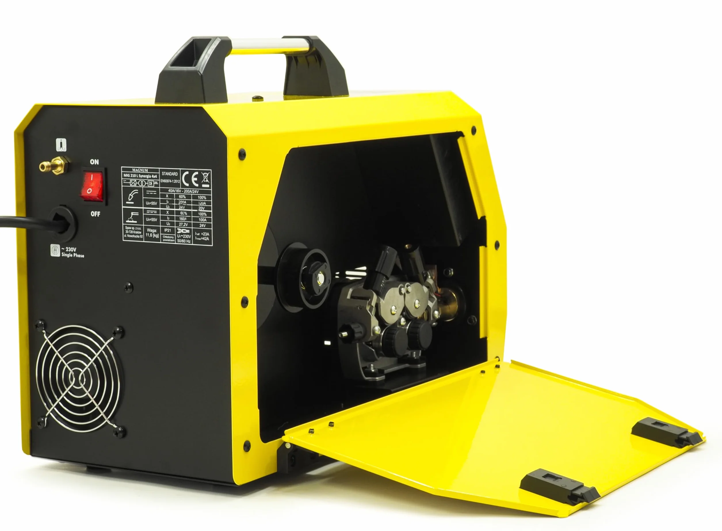 Soldador MIG MAG con Gas sin Gas MAGNUM 210L - Soldador Hilo MIG 200A - Soldadora TIG Antorcha SR-17V 4m - Soldador Inverter TIG MMA - Kit Completo Botella Casco Escuadras Magnéticas (Set 2)