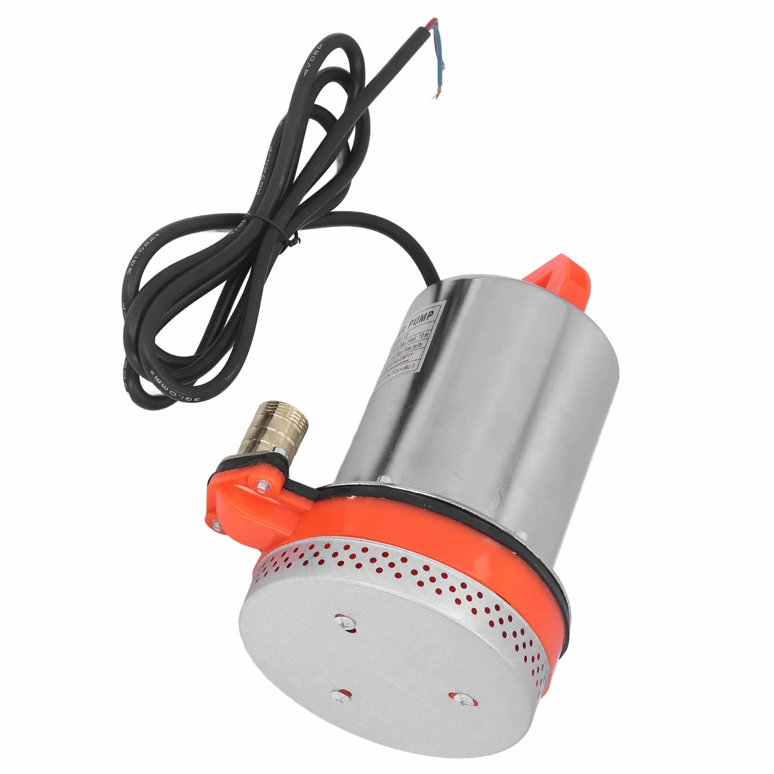 Bomba Sumergible de CC, Bomba Sumergible de 12 V CC, Bomba Sumergible de 10 M de Altura, Bomba de Refuerzo para Riego de Césped y Jardín, Bombas, Bomba de Agua
