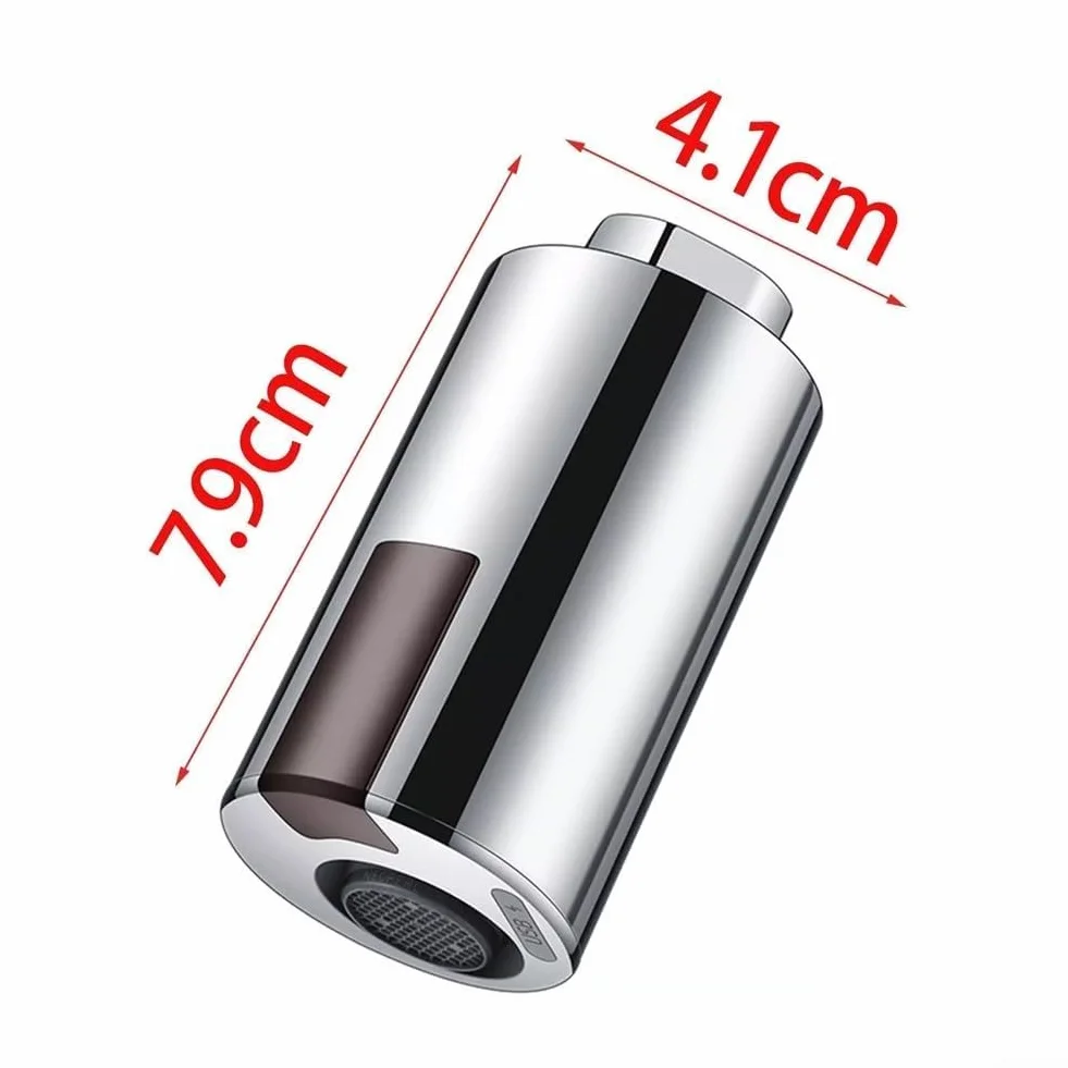 Adaptador automático de Grifo con tecnología de Sensor infrarrojo para conservación de Agua, Recargable por USB, pulverizador Inteligente sin Contacto