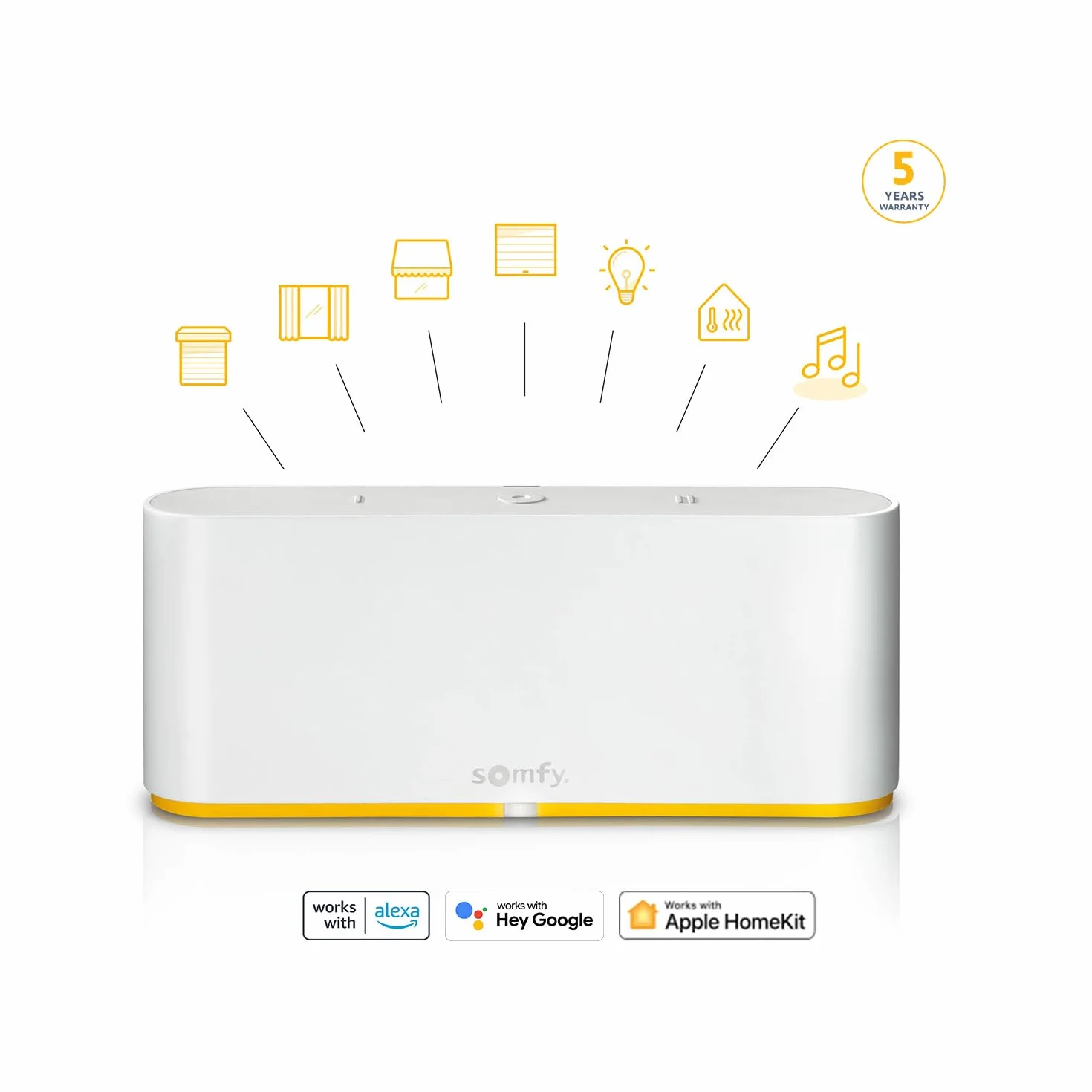 Somfy 1870595​​ - TaHoma switch - Control inteligente para centralizar y conectar tu vivienda, Color Blanco