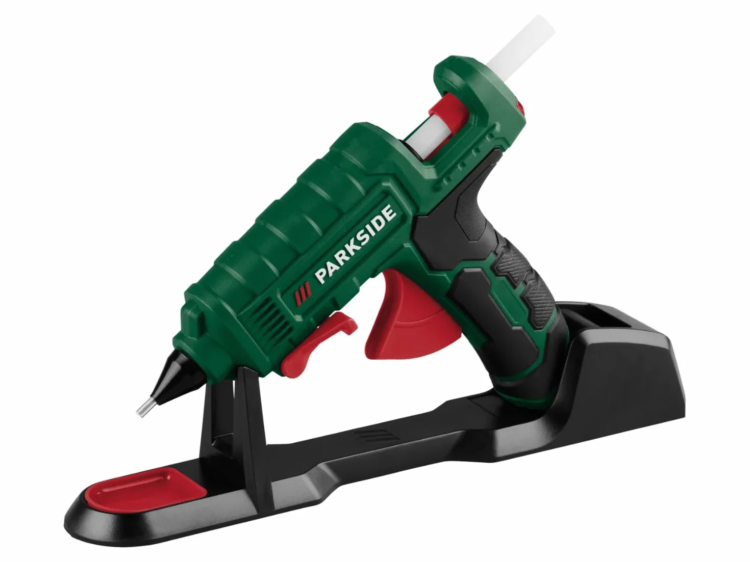 PARKSIDE PHP 500 E3 Pistola de pegamento inalámbrica 25 W, incrustación: Ø 11 mm, 200 °C, pistola de pegamento 200 °