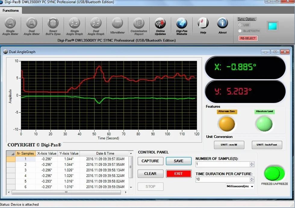 Digi-Pas Digi-Pas DWL3500XY - Nivel digitales