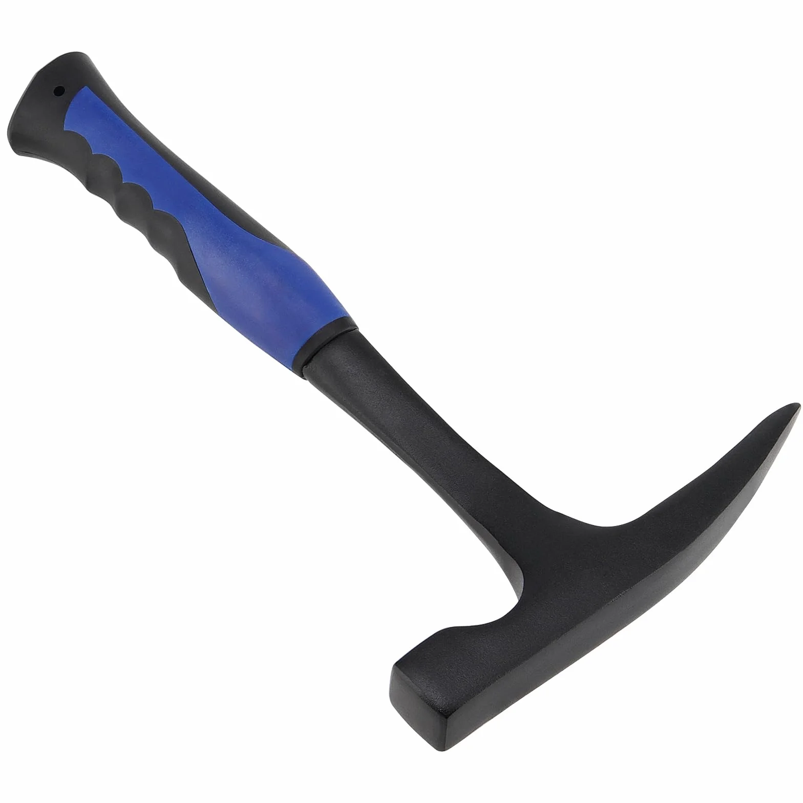 Martillo de 28 onzas, martillo de geología con punta puntiaguda y mango antideslizante de absorción de impactos, martillos de mampostería, buen equilibrio