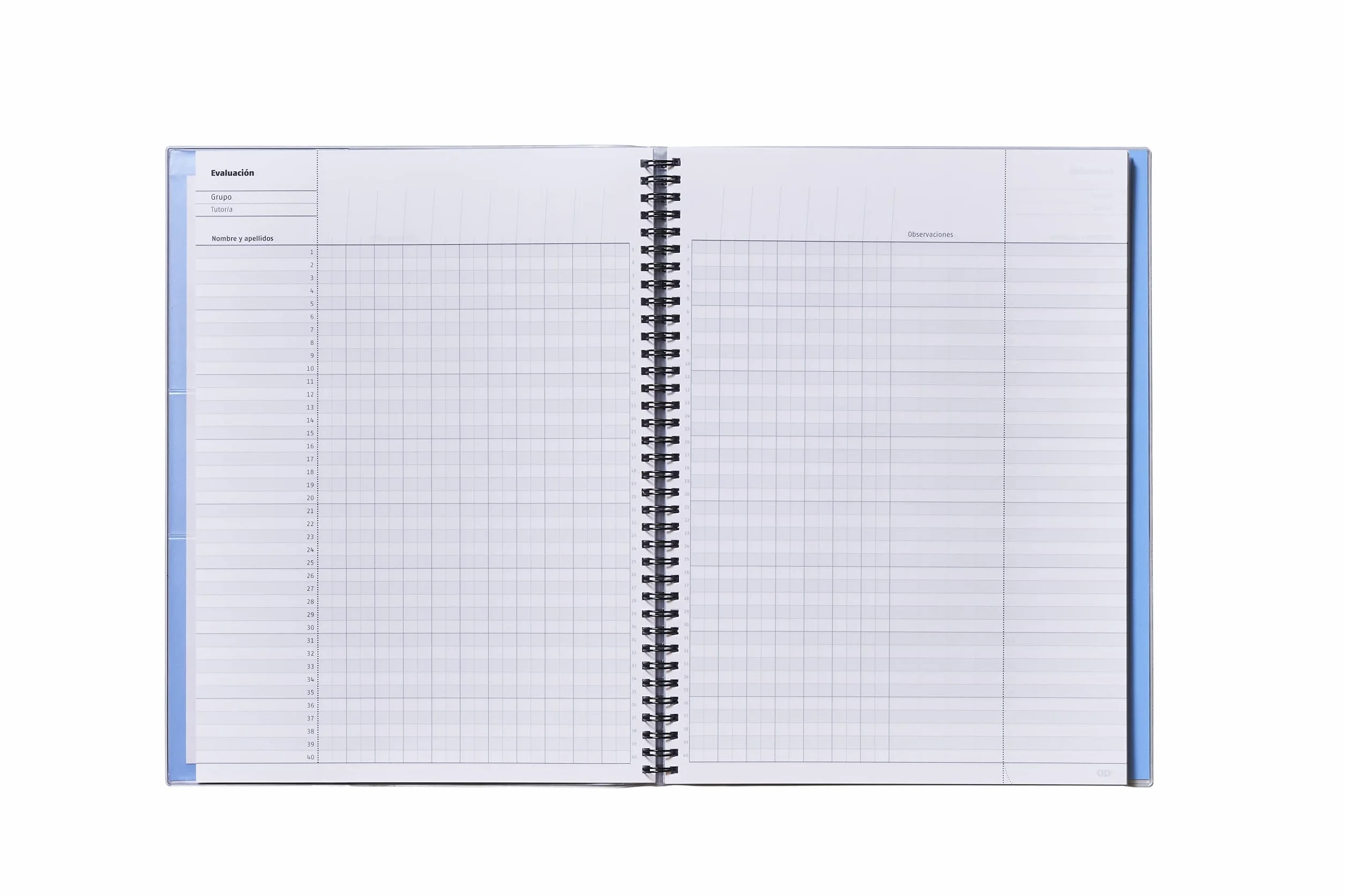 ADDITIO Cuaderno Tríplex profesorado Planificación mensual semanal Evaluación Tutoría Reuniones 22,5 x 31 cm Español Verde