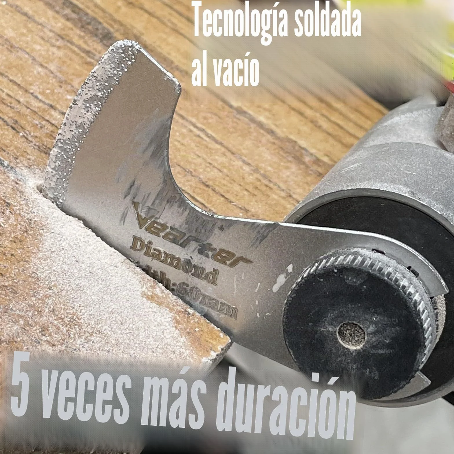 7 cuchillas multiherramienta de diamante, cuchillas multiherramienta universales para eliminación de lechada de grano, cuchillas multiherramienta de liberación rápida para azulejos, ladrillo