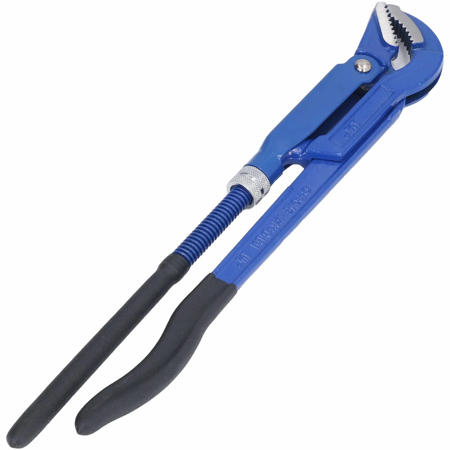 Llave de Tubo, Alicates Universales Métricos de Punta Doblada de 45° Llave Sueca de Acero de Alto Carbono para Abrazadera de Plomería de Baño(1.5 inches),Alicates y herramientas de sujeción