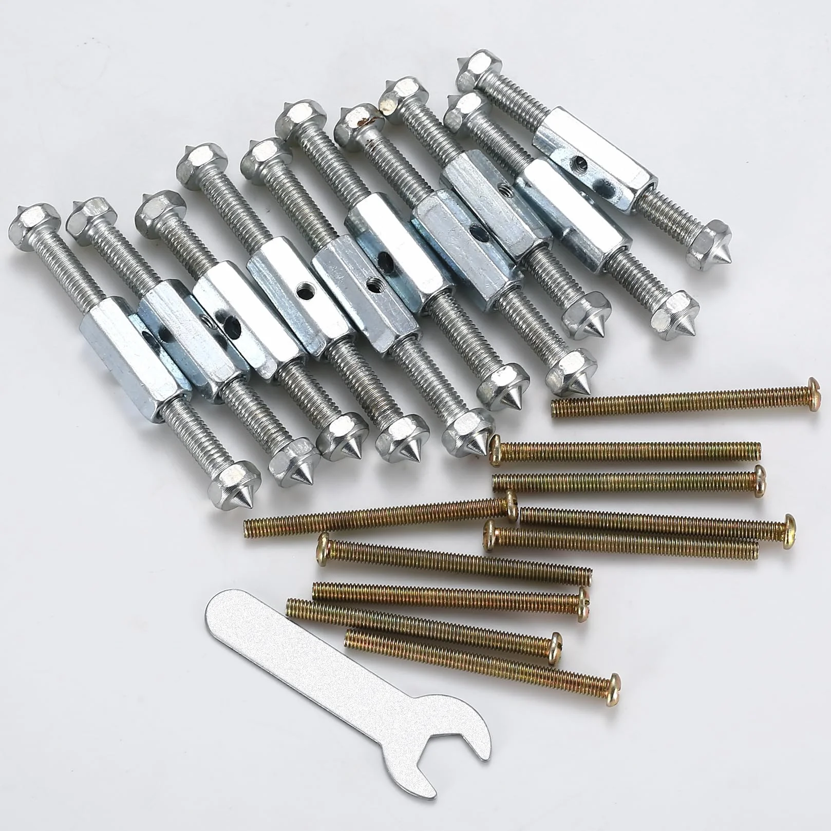 Soporte de Reparación de Caja, 10 Piezas Tornillo de Caja de Conexión, Reparación de Caja de Salida Caja de Conexión de Soporte Inferior, Casetera Eléctrica Proyecto Accesorios