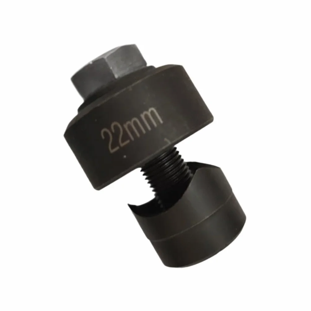 F Fityle Herramienta perforadora de chapa de metal, perforadora manual, alta precisión, herramienta perforadora, troquel y perforadora, para placa de acero, 22mm