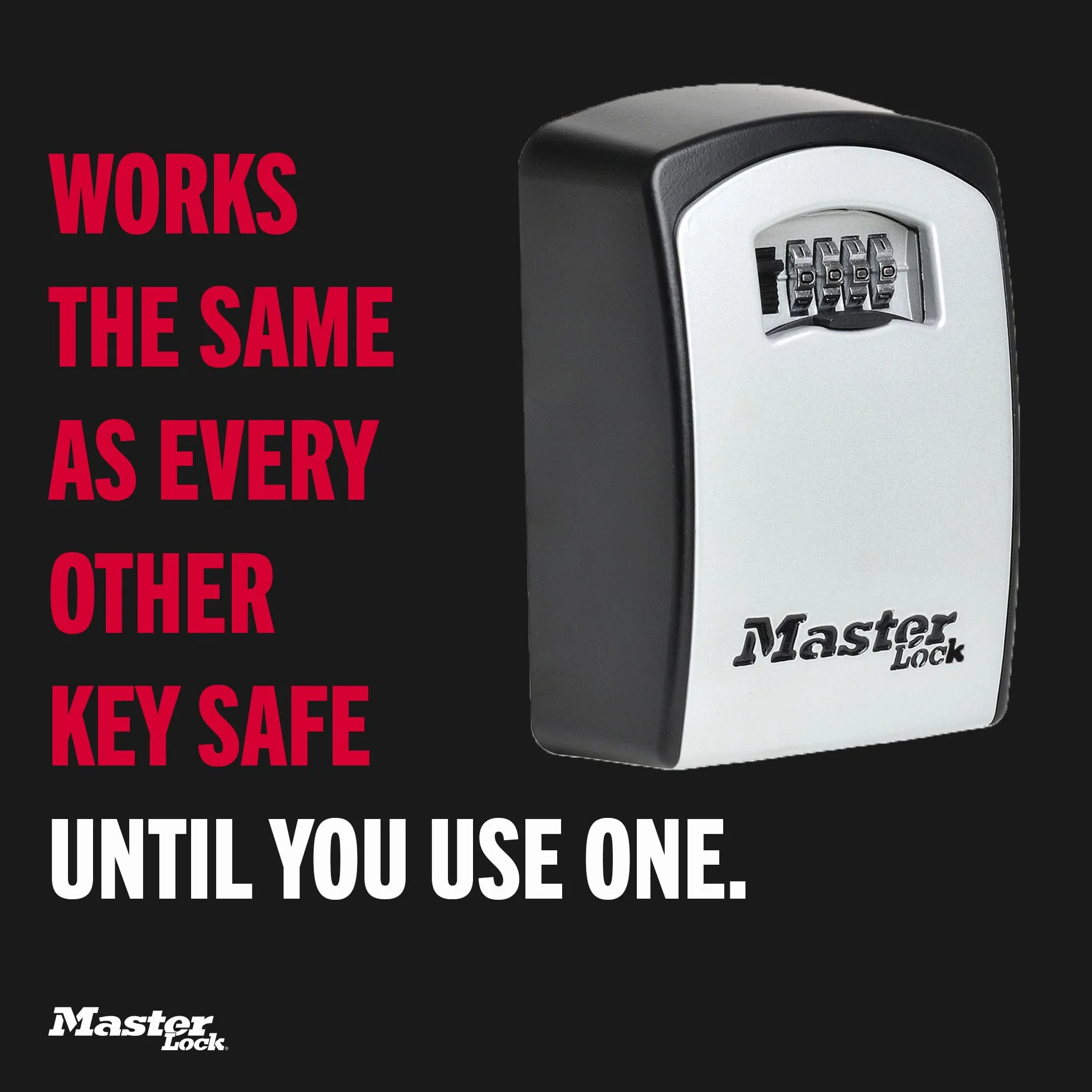 Master Lock Caja fuerte para llaves [Extragrande] [Montaje mural] - 5403EURD - Caja de seguridad