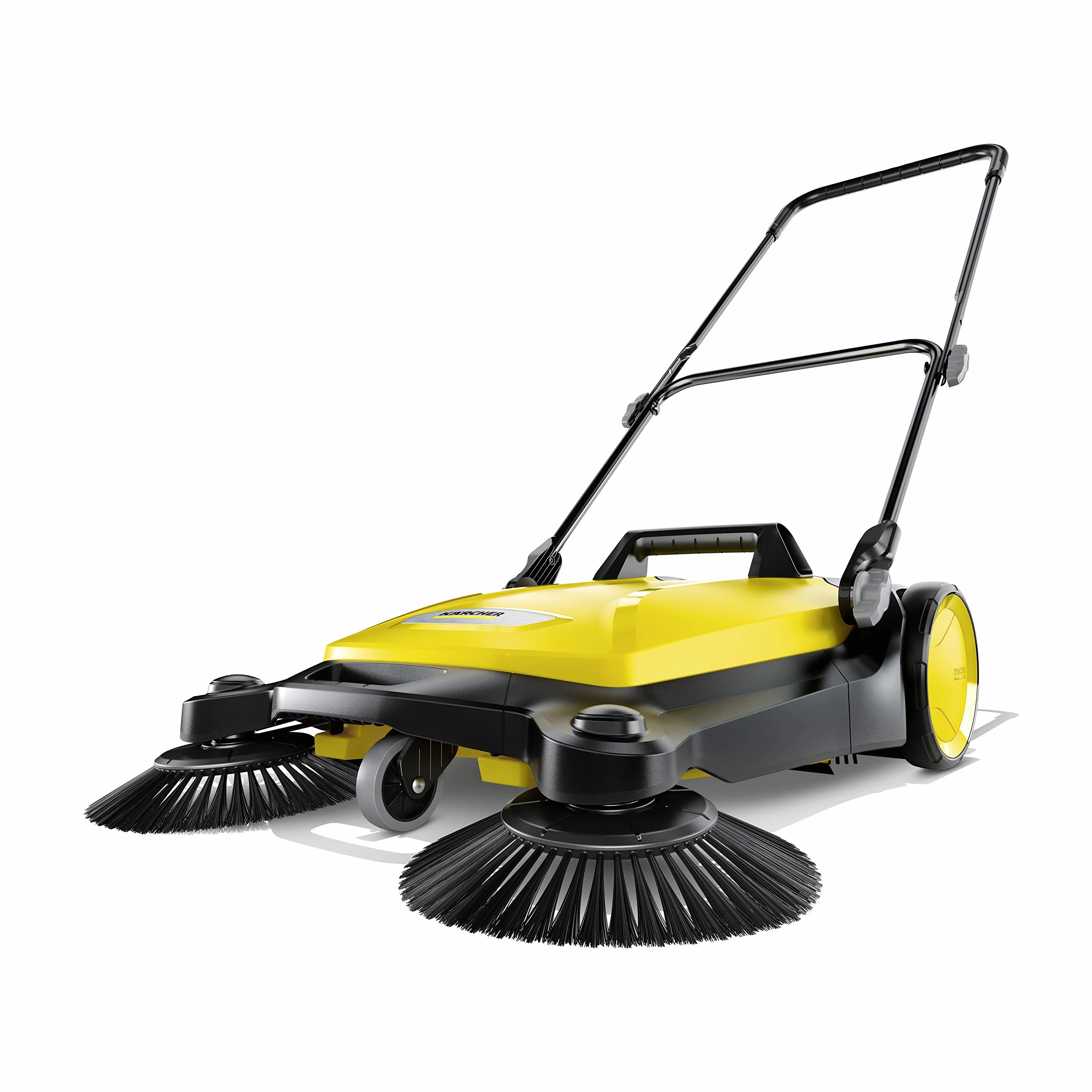 Kärcher S 4 - Barredora Doble con cepillos para Limpiar pavimentos, entradas y Caminos de jardín