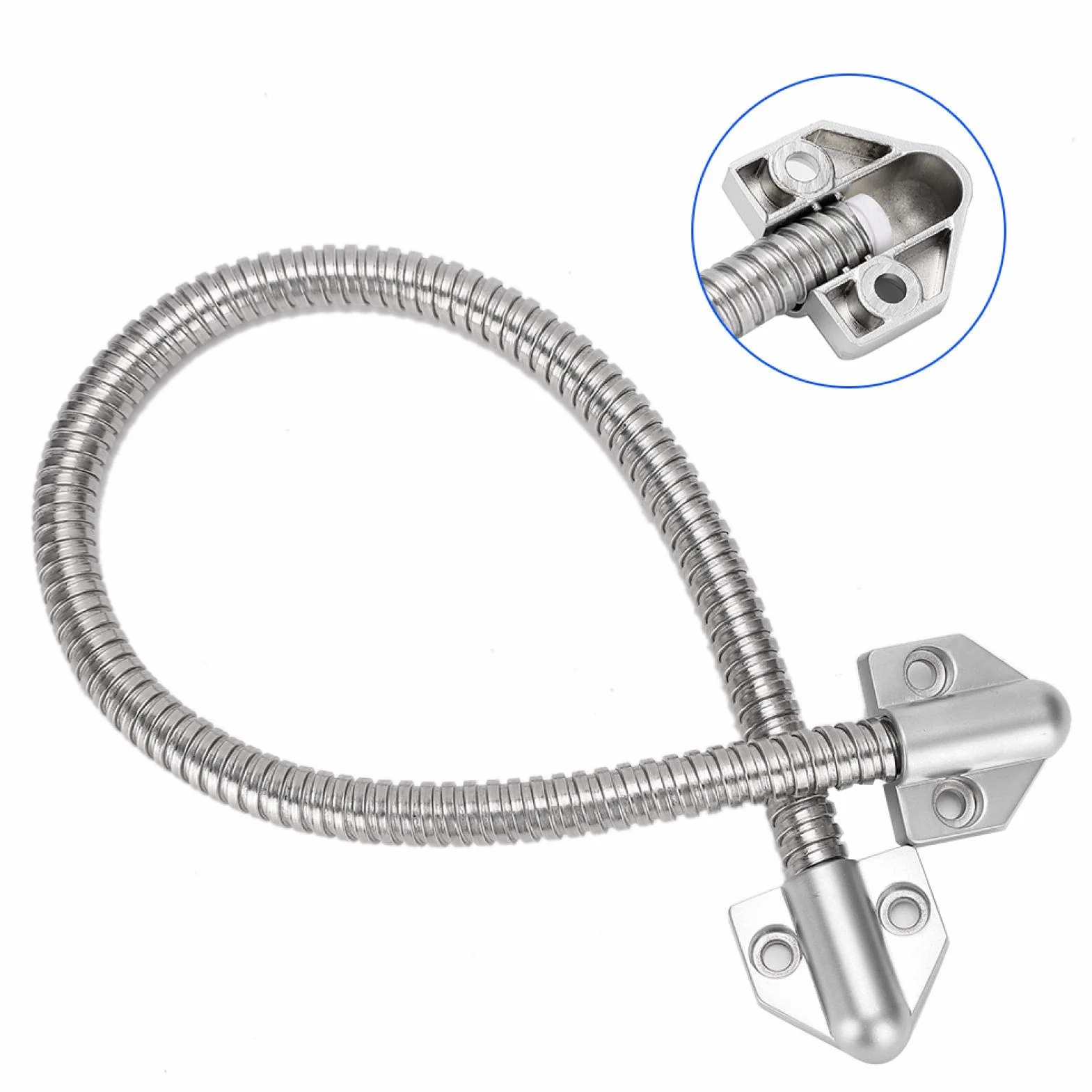 Cubierta de Cable de Puerta 8 Pulgadas Acero Inoxidable Protector de Línea de Video para Sistemas de Acceso