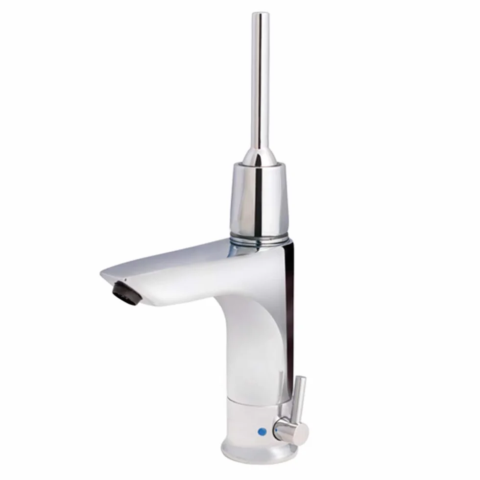 Presto XT LM palanca sin llaves de paso 26245 Grifo temporizado mezclador lavabo accionamiento por palanca instalación sobre repisa