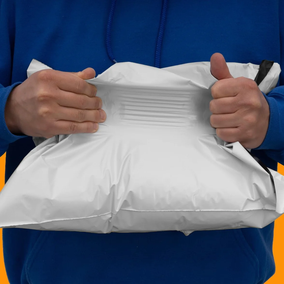 verpacking bolsas de envío de plástico 55x75 cm Blancos [tamaño y cantidad a elegir] Coex Sobres de Plástico Autoadhesivos bolsas de entrega 100 piezas