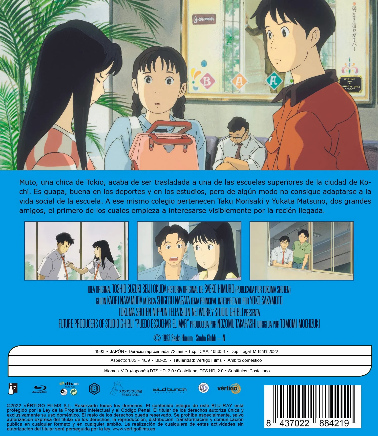 Puedo escuchar el mar (Blu-ray)