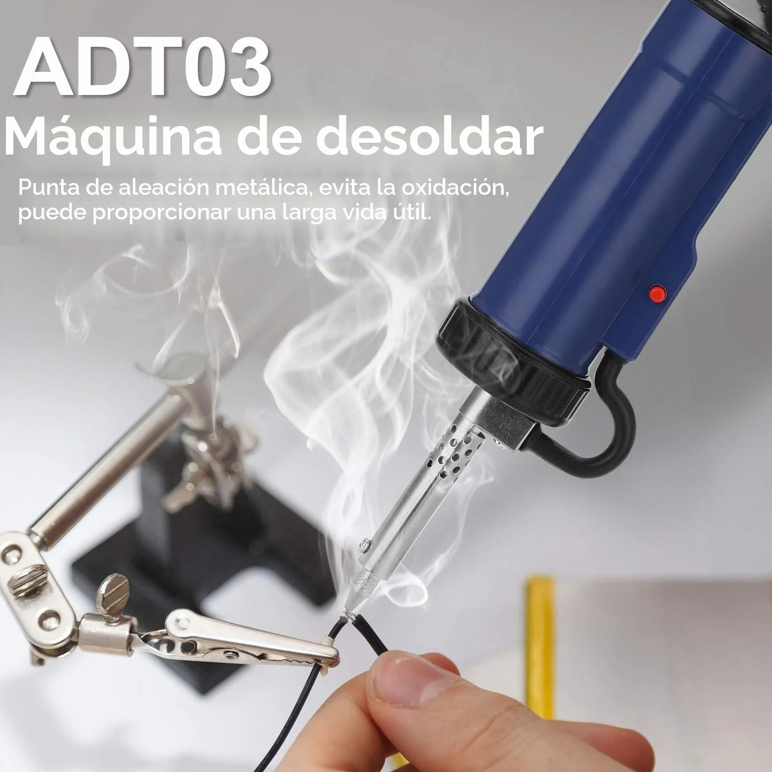 Bomba desoldadora 30W Weytoll Desoldador Estaño Eléctrica Pistola Desolder BBT-580 Soldadura Eléctrica Portátil Automática de Ventosa de Estaño