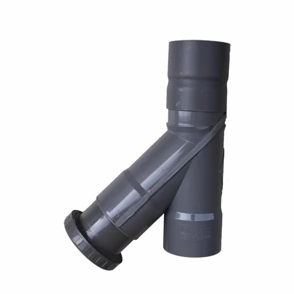 Sifón vertical PVC para aguas pluviales 75 mm