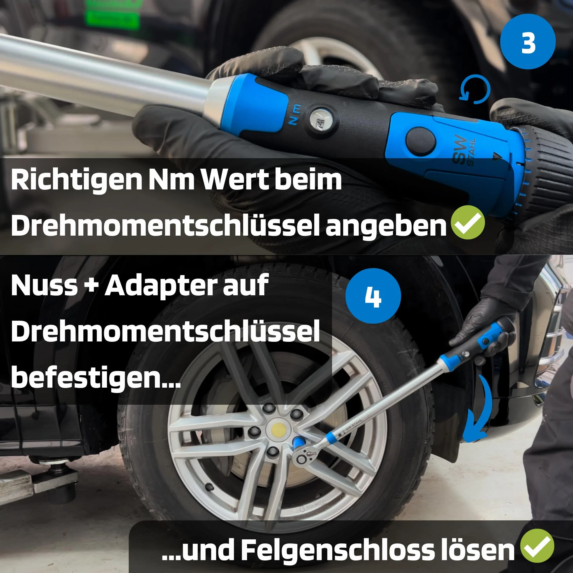 SW STAHL Adapter für VW 540 02383L-20