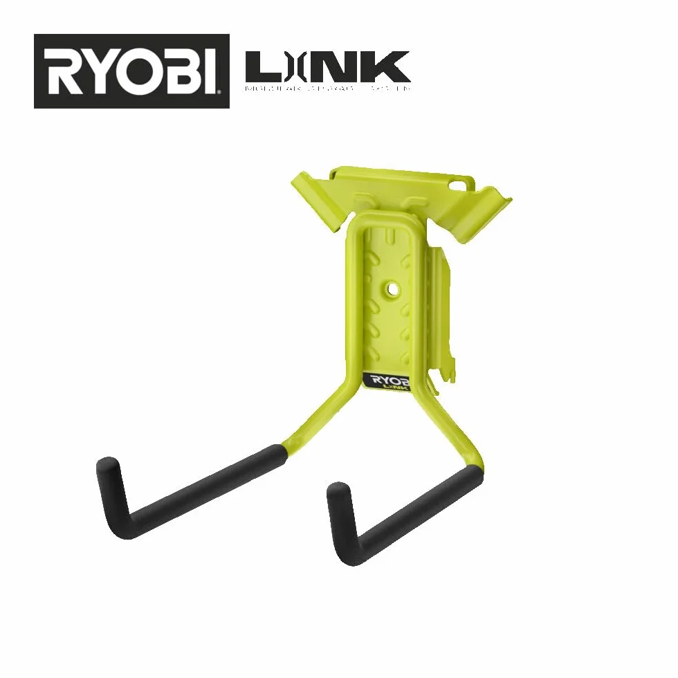 Ryobi – Kit de acoplamiento completo Link, almacenamiento para garaje y taller (7 piezas) – Syteme LINK – RSLWPK-7PC, verde y antracita