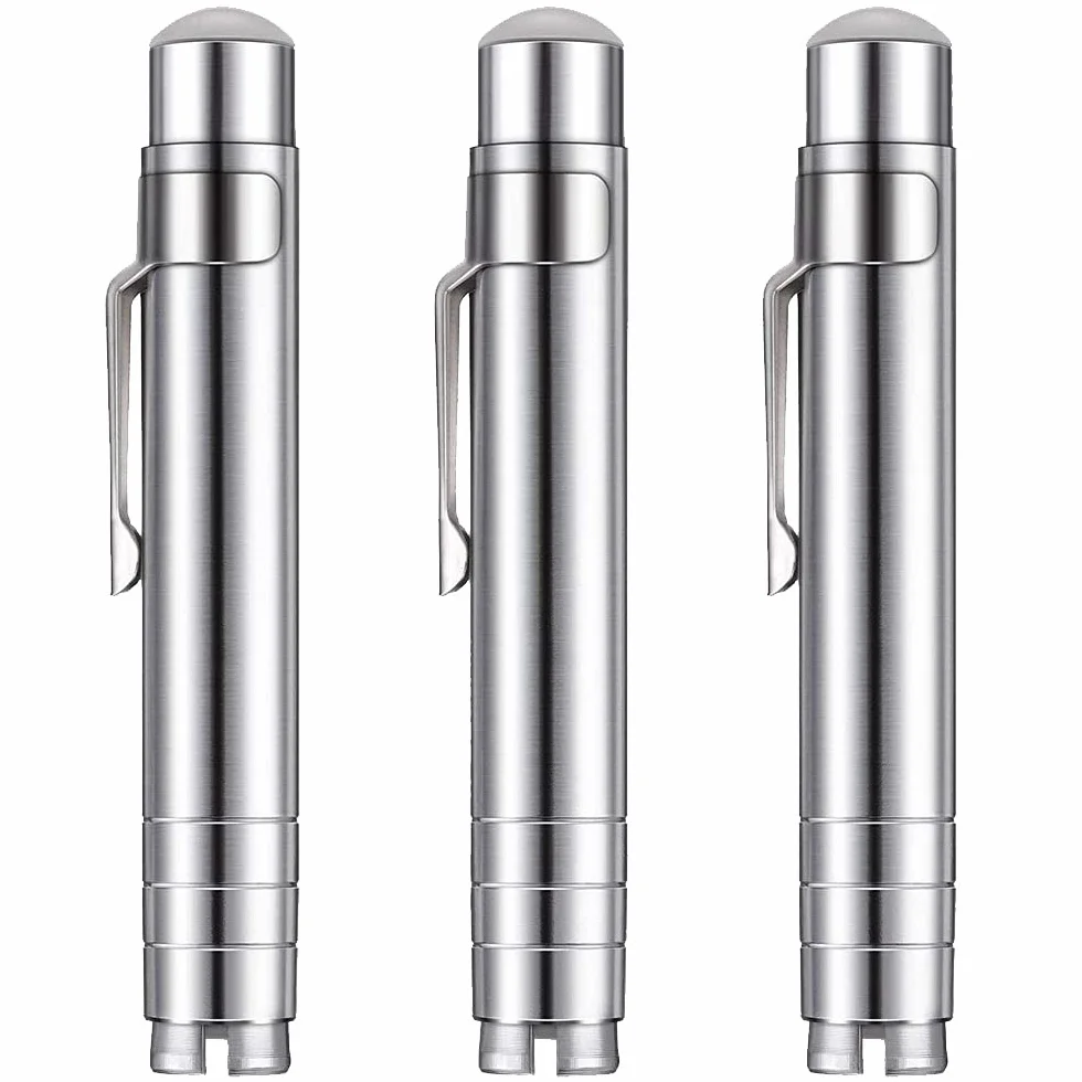 Llareta Portarotuladores de tiza, 3 soportes metálicos ajustables, para escuela, niños y profesores, material de oficina escolar (plata)