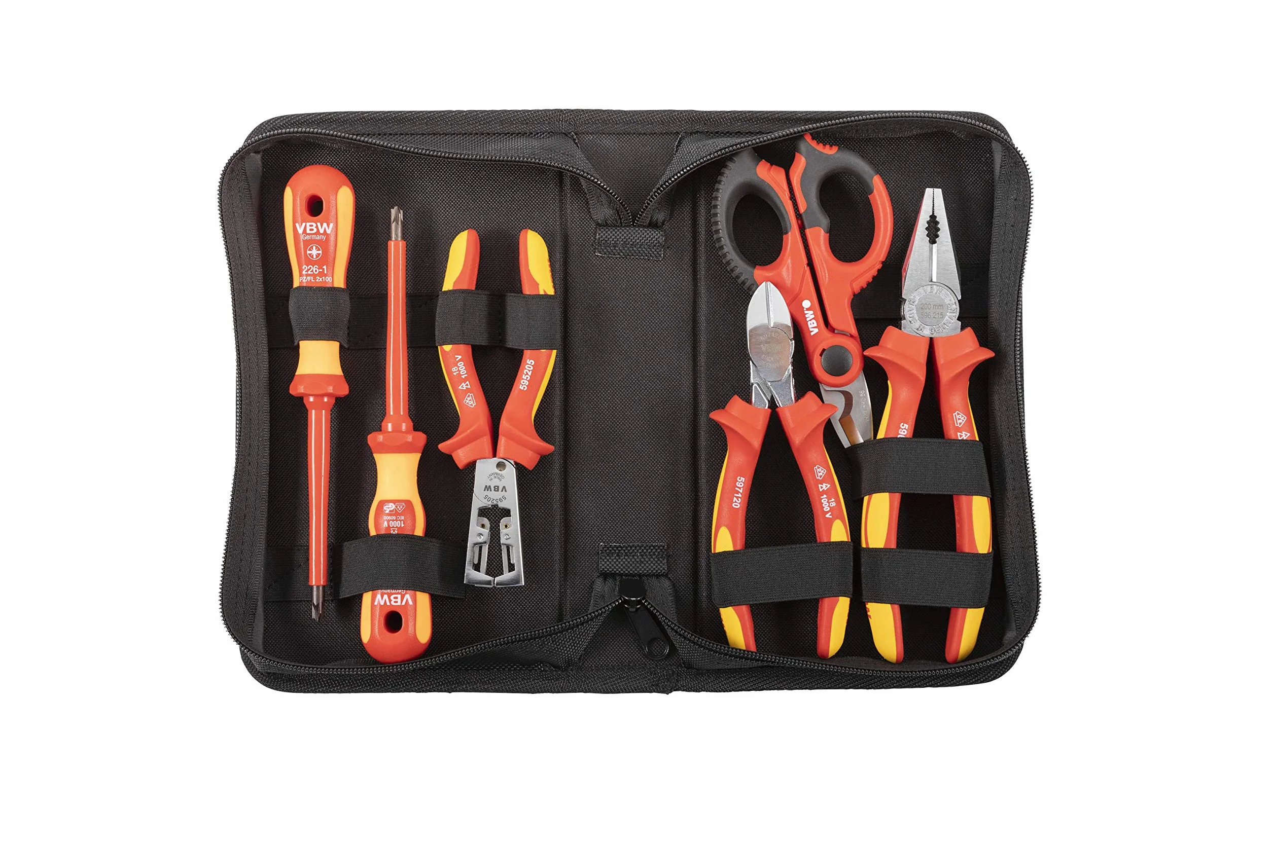 Juego de alicates VDE p/electricista profesional 6-teilig