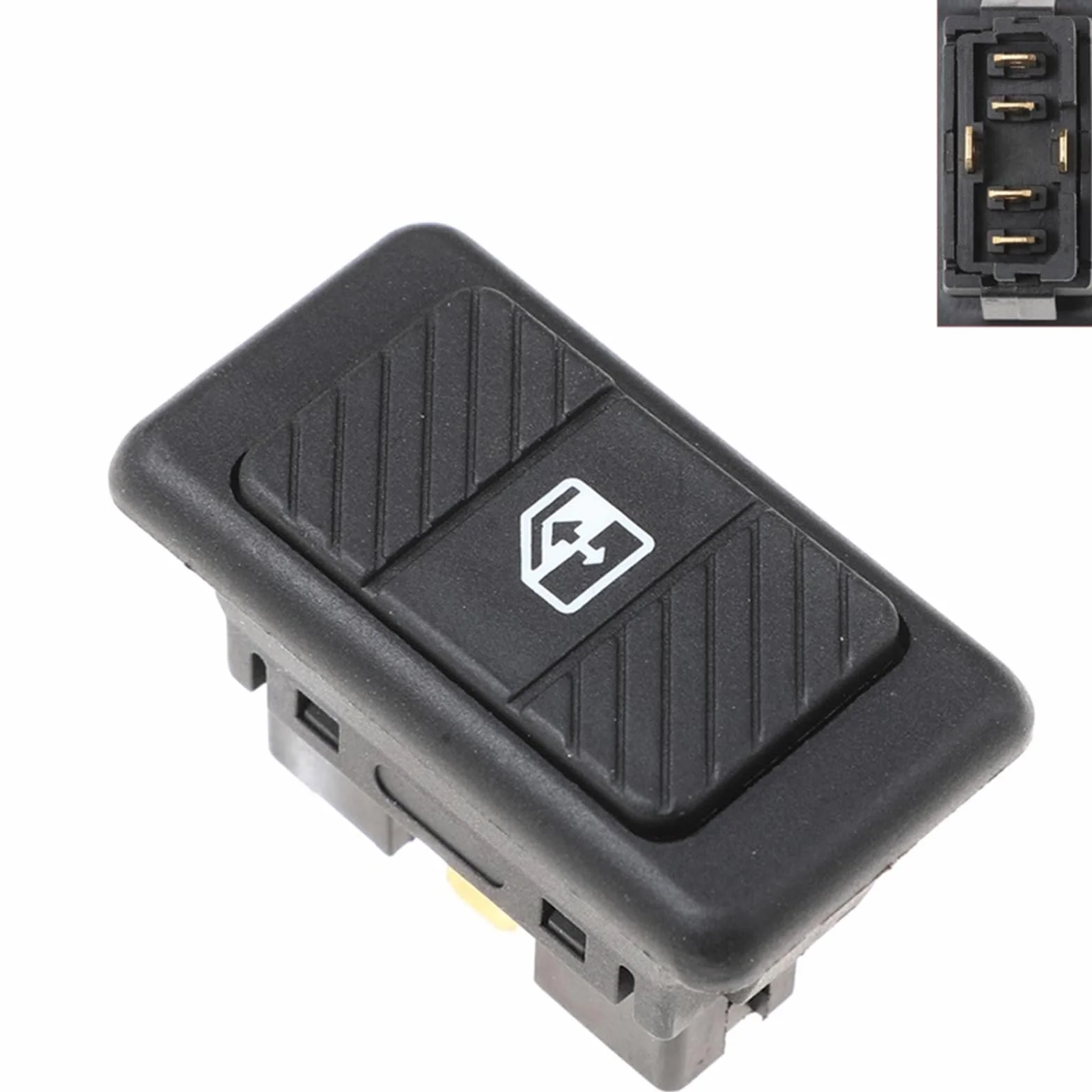 Interruptor Ventana 255959855B para VW LT28 LT35 LT46 Van Bus Interruptor De Control De Ventana Eléctrico Único Coche 357959855A Interruptor Elevalunas Eléctrico