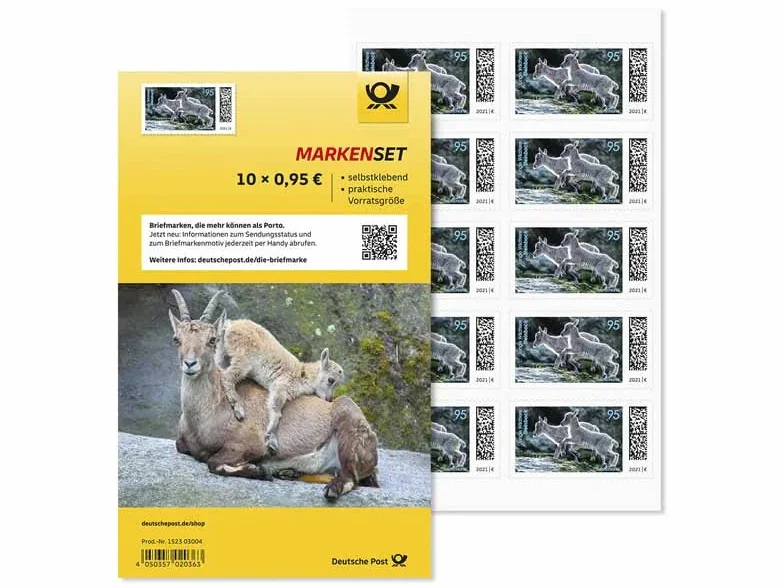 Becopa® Juego de sellos autoadhesivos de 0,95 €