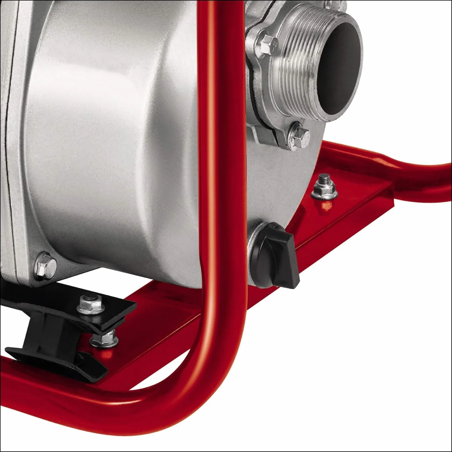 Einhell Bomba de agua a gasolina GE-PW 46 (4,6 kW, motor de 4 t., caudal máximo 23.000 l/h, depósito de 3,6 l, fusible de bajo nivel de aceite, incl. adaptador p. conexión de manguera/rosca exterior)