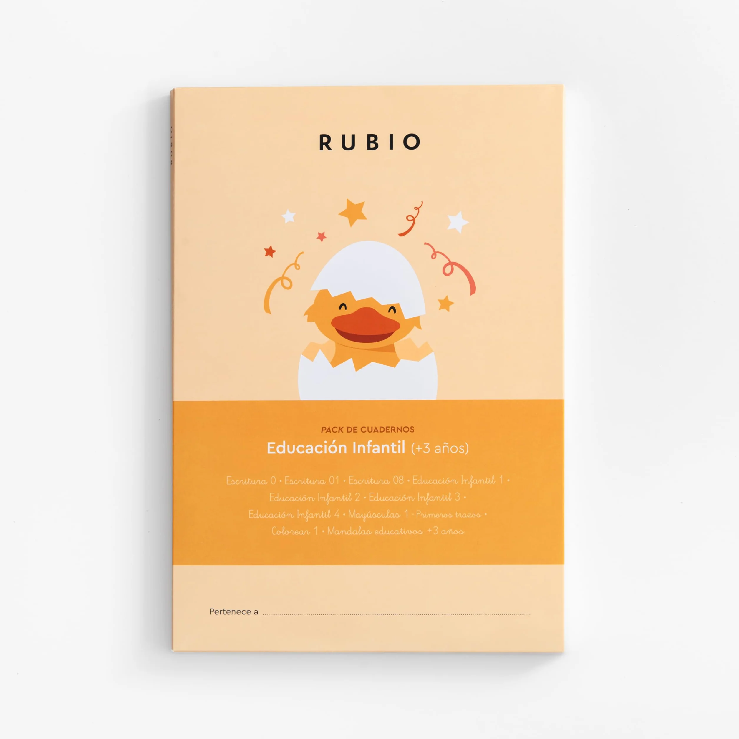 Pack Rubio Educación Infantil +3 años. Contiene 10 cuadernos. (PACKS ESCOLARES)
