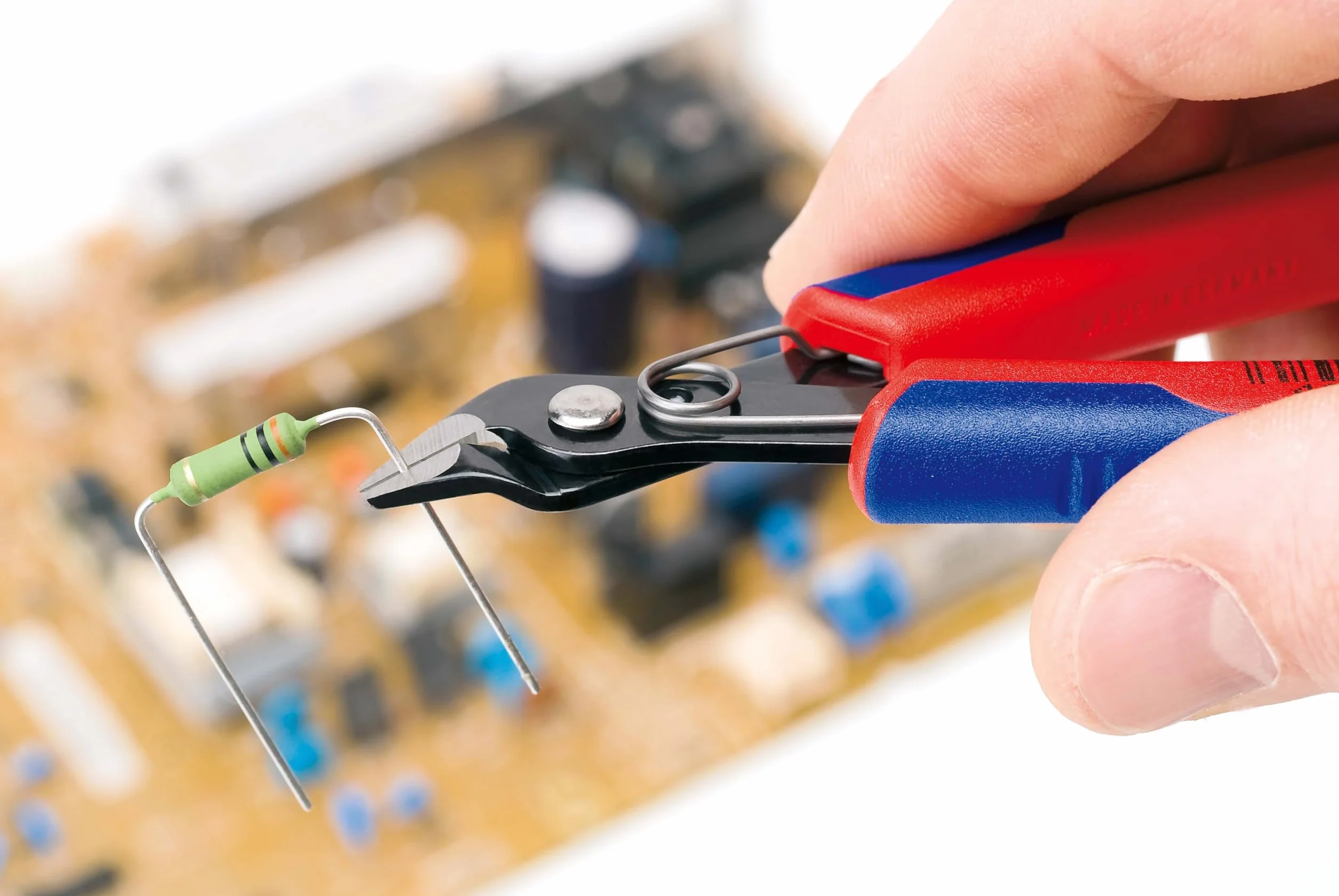 KNIPEX Electronic Super Knips con mangos multicomponente 125 mm, 78 61 125