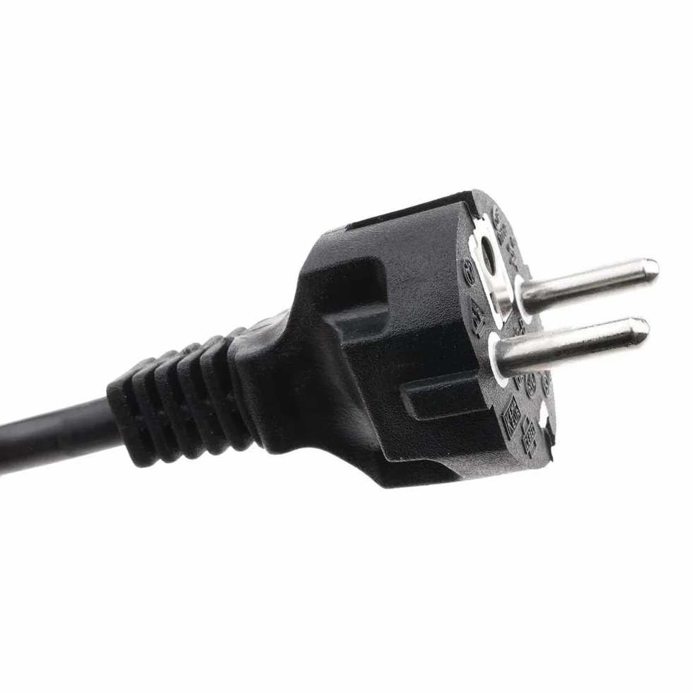 Carrete de cable DIY 4 enchufes estándar Schuko, cable H05VV-F3G1.5MM2, 15M, CE