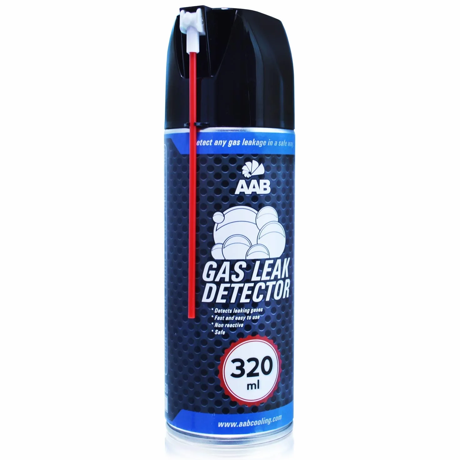 AABCOOLING Gas Leak Detector 320ml - Trabaja en Cualquier Posición, Detectores de Gas, Detector Fugas Gas Butano, Busca Fugas Gas, Detector Fugas Aire Acondicionado, Detector Gas