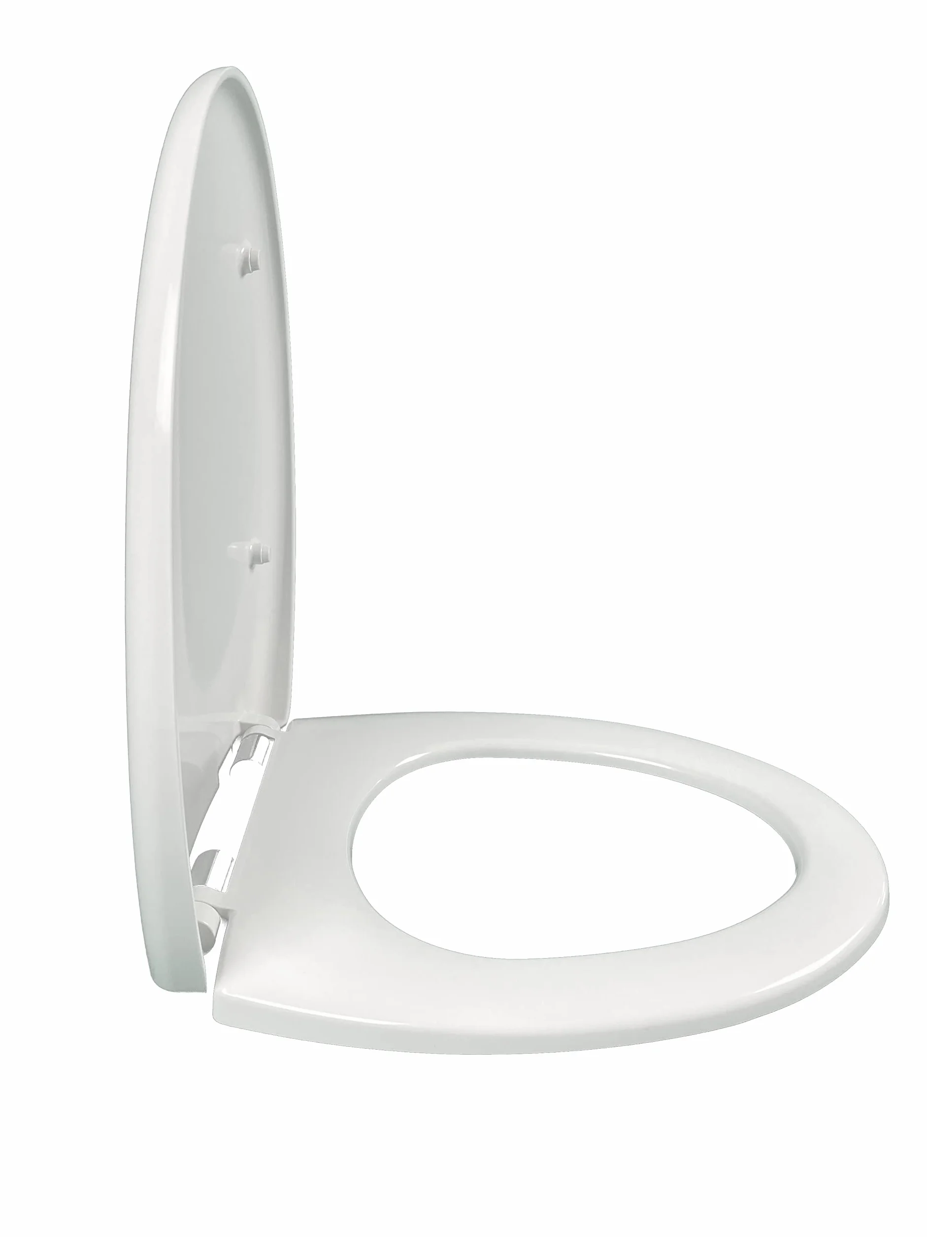 JACOB DELAFON Asiento inodoro OLA/PATIO caída normal Thermodur Bisagras metálicas inoxidables Blanco E4303-00