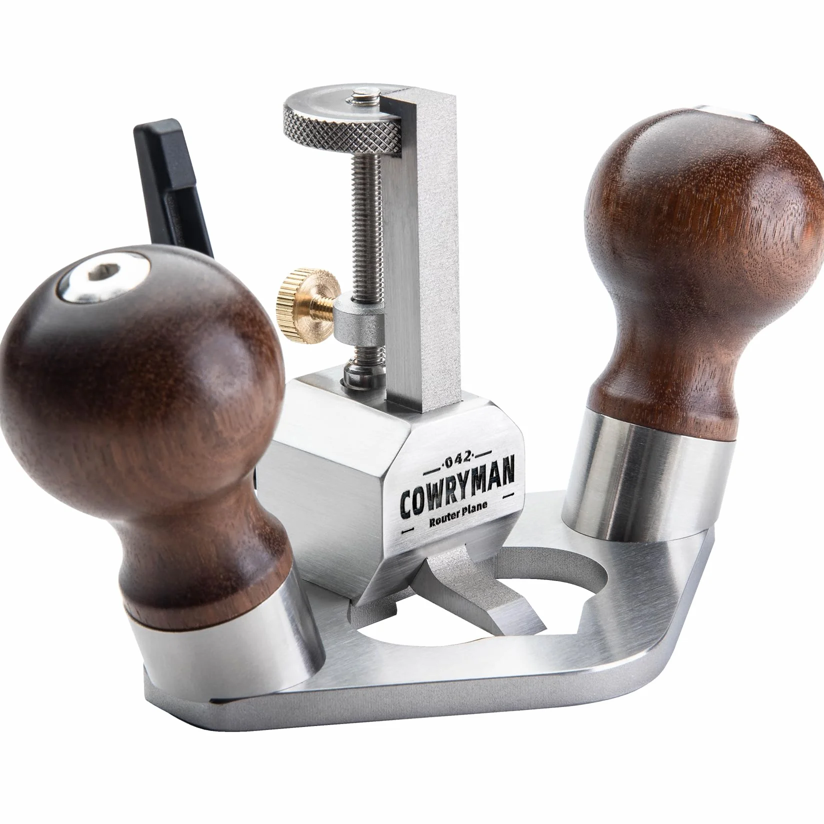 042 Cepillo Acanalador Manual Herramienta de Carpintería de Precisión con Tope de Profundidad para Corte Detallado de Esquinas y Ranuras de Ensamble Dado