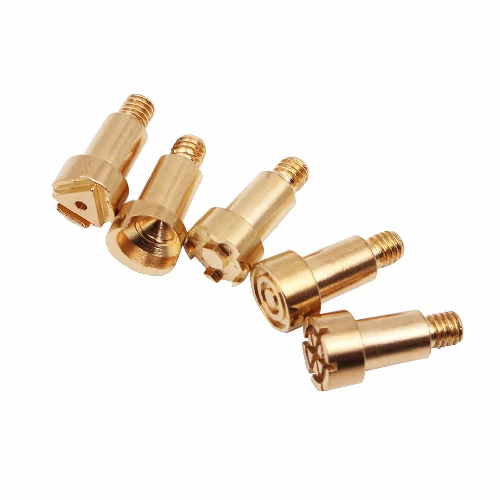 23 piezas de juego de plantillas de puntas para lápiz de quema de madera para soldadura de pirografía, trabajo de tallado, grabado en relieve, tallado, quemado de hierro metálico, puntas de