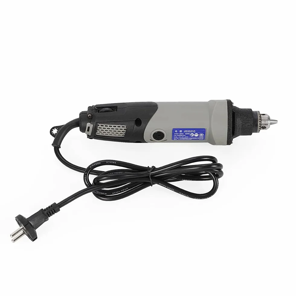 Mini Amoladora Eléctrica 400W 28000RPM 6 Velocidad Variable Mini Amoladora Eléctrica Taladro Eléctrico 220V Tallado Corte