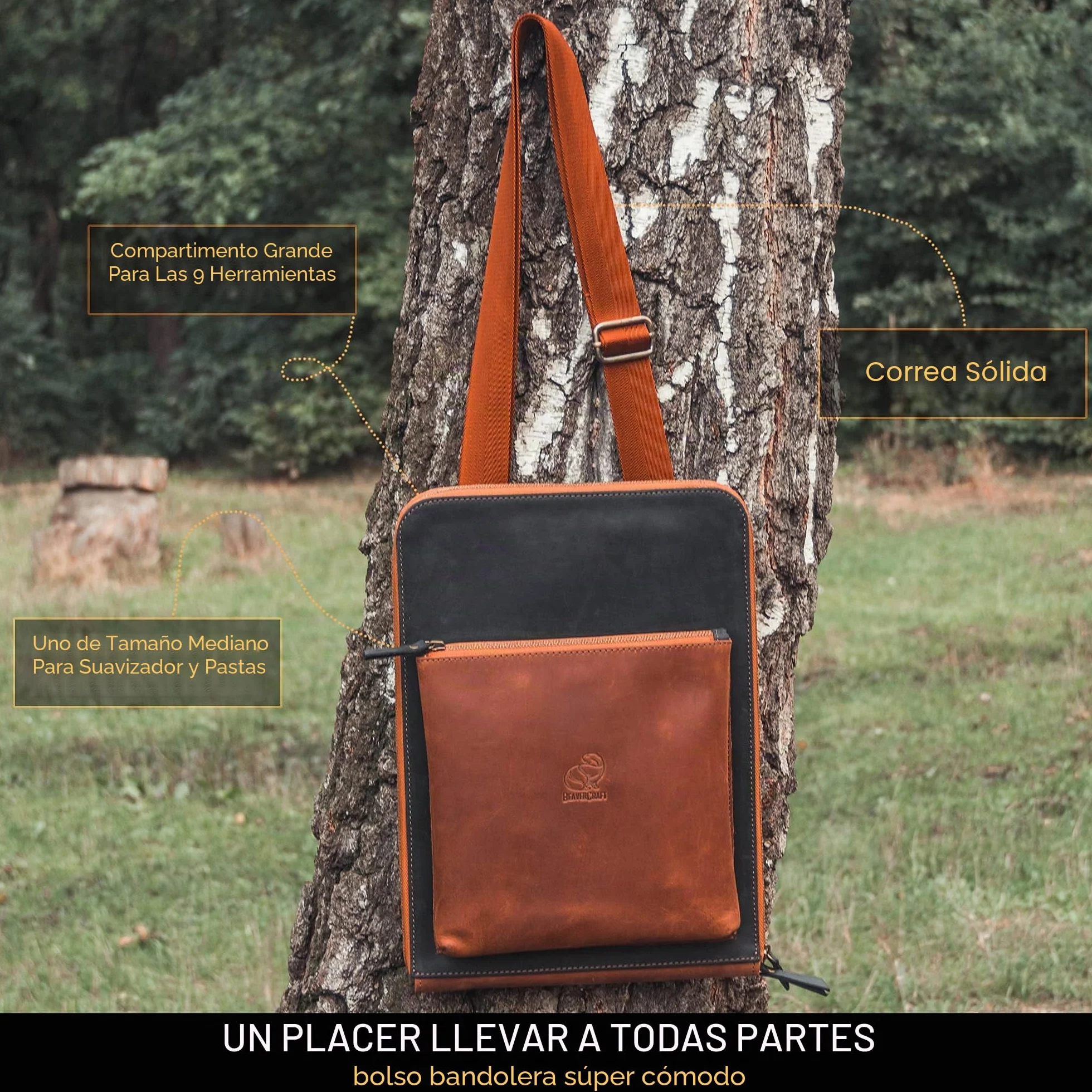 BeaverCraft S50X Juego de Tallado de Madera Cuchillos para Tallar Cucharas Principiantes Profesionales