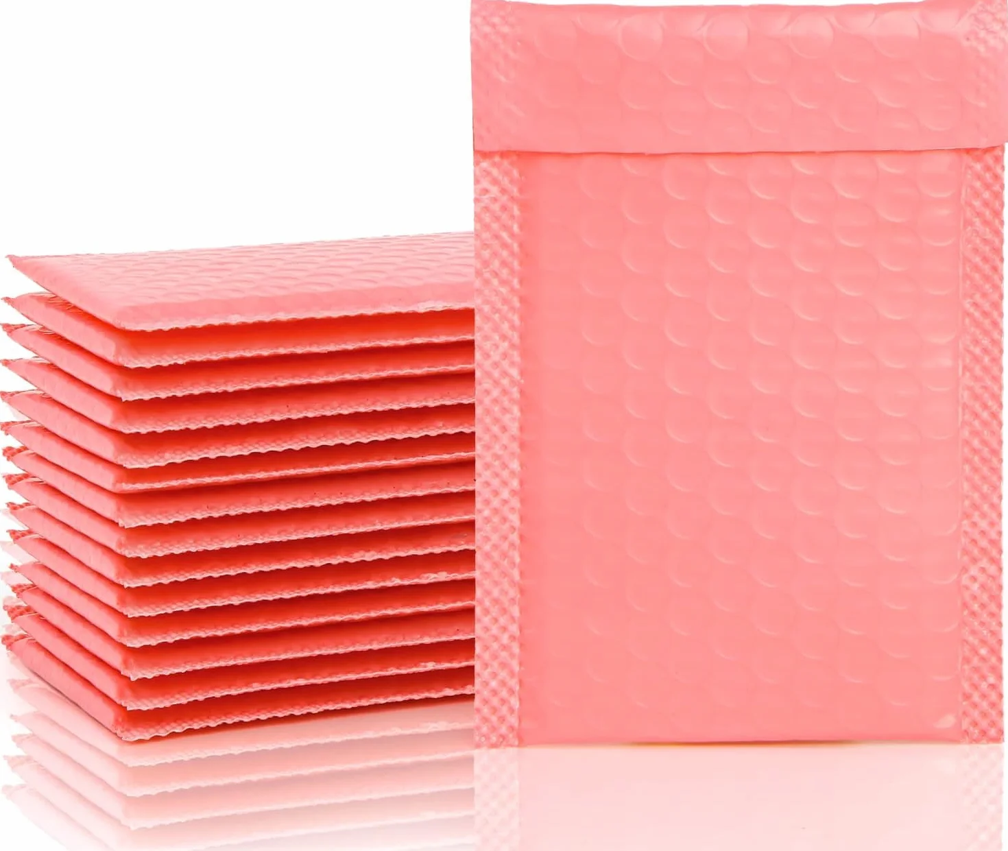 Sobres Acolchados para Envios 12 Piezas Bolsa de Burbujas Resistente al Agua Rosa