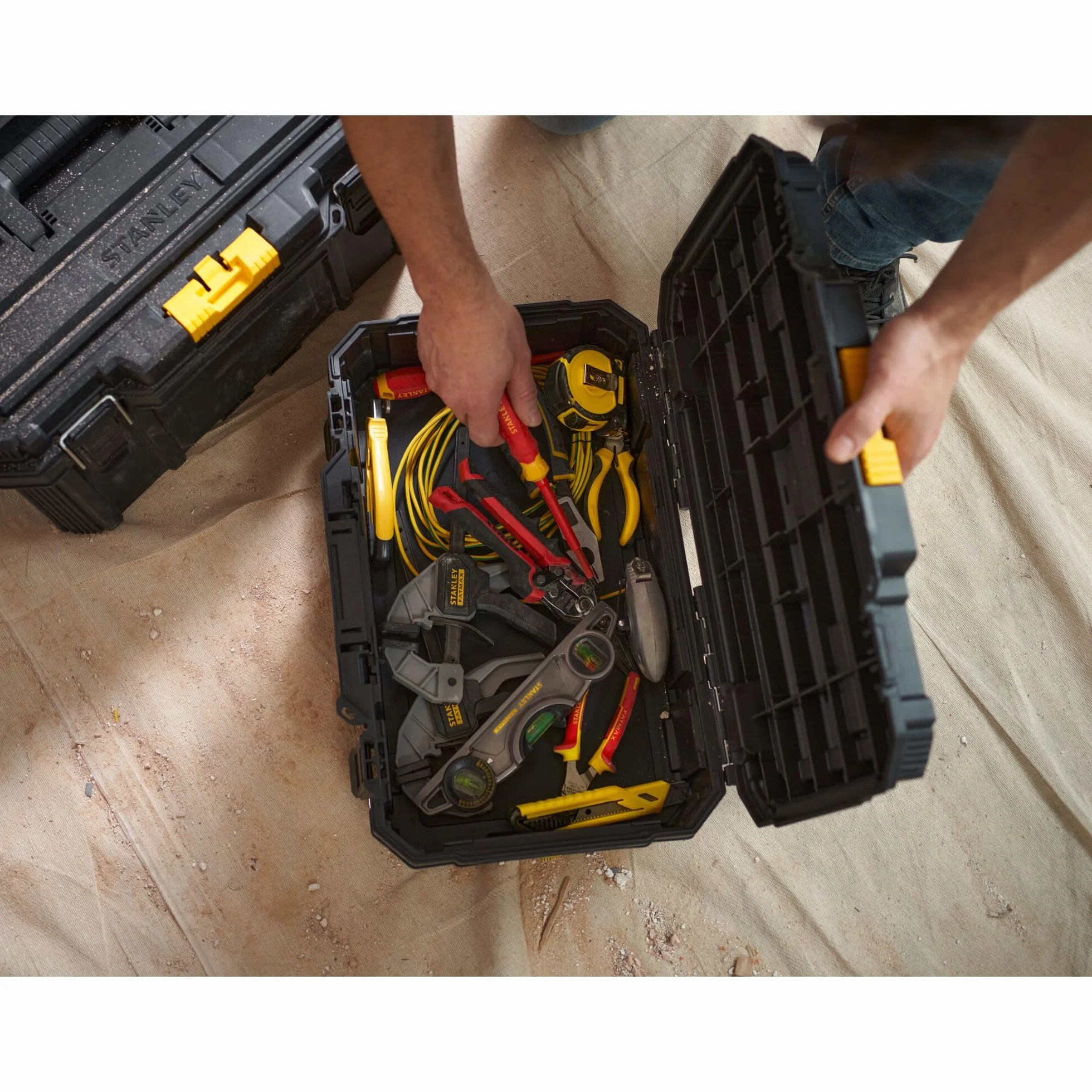 STANLEY Caja de Herramientas Modular 3 en 1 con Ruedas, STST83319-1