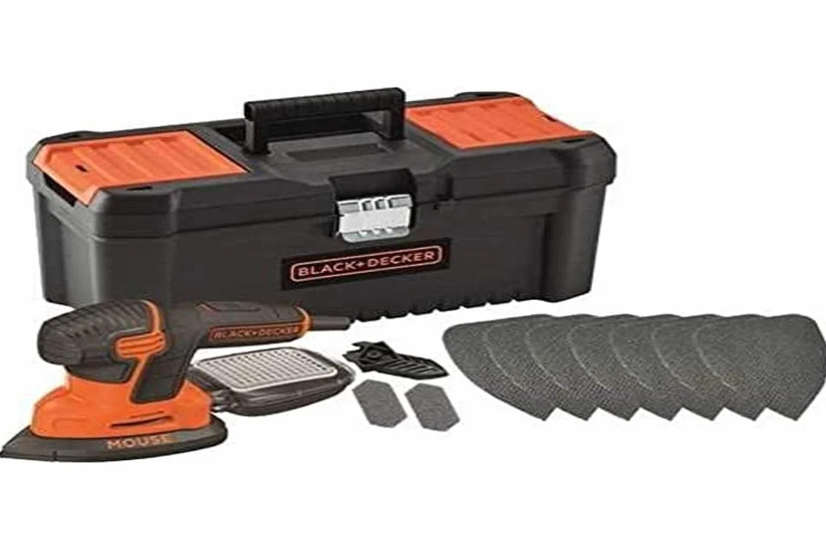 BLACK+DECKER KA2000KA10-QS, Lijadora Mouse 120 W 120 W 230 V