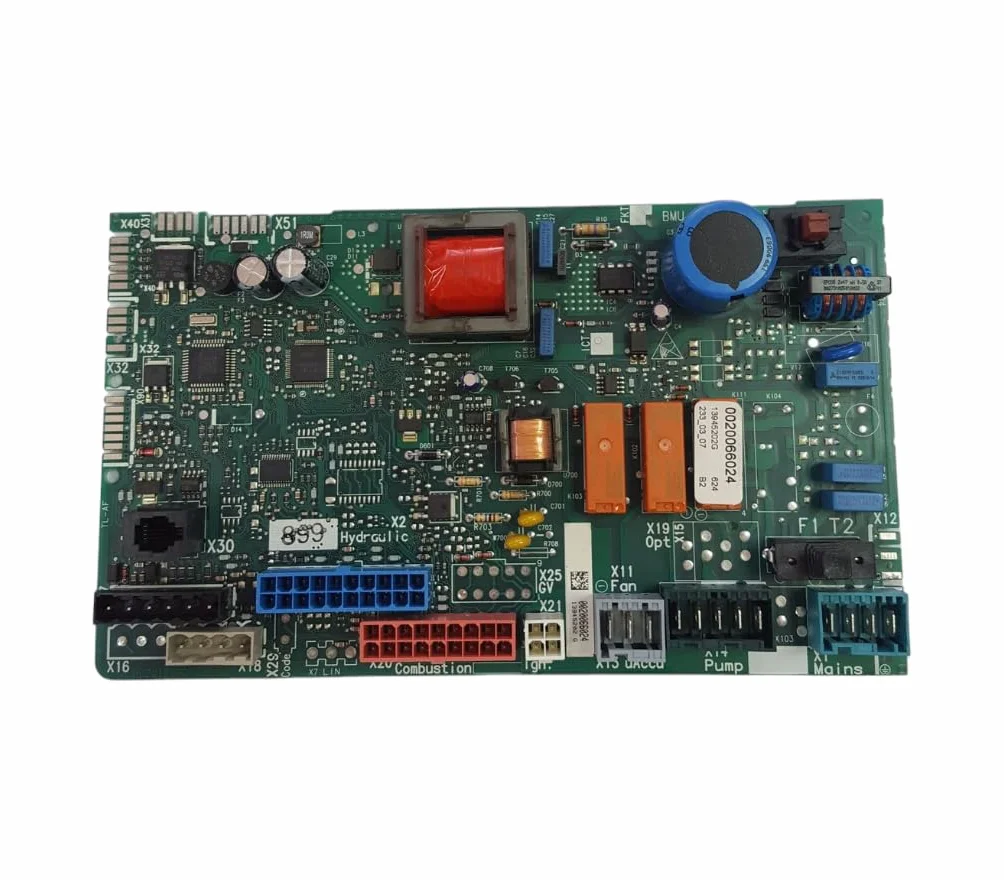 Placa Electrónica Original para Caldera Condens 0020066024/0010028087 - Compatible con Diferentes Modelos - Circuito Impreso Reacondicionado - Pieza de Repuesto