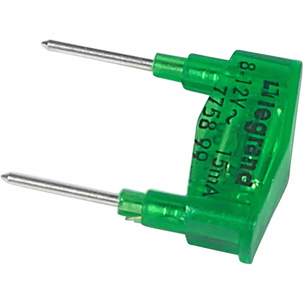 Legrand Plexo-Idrobox Mecanismos 069499 Pl-Lámpara 12V/15Ma Verde