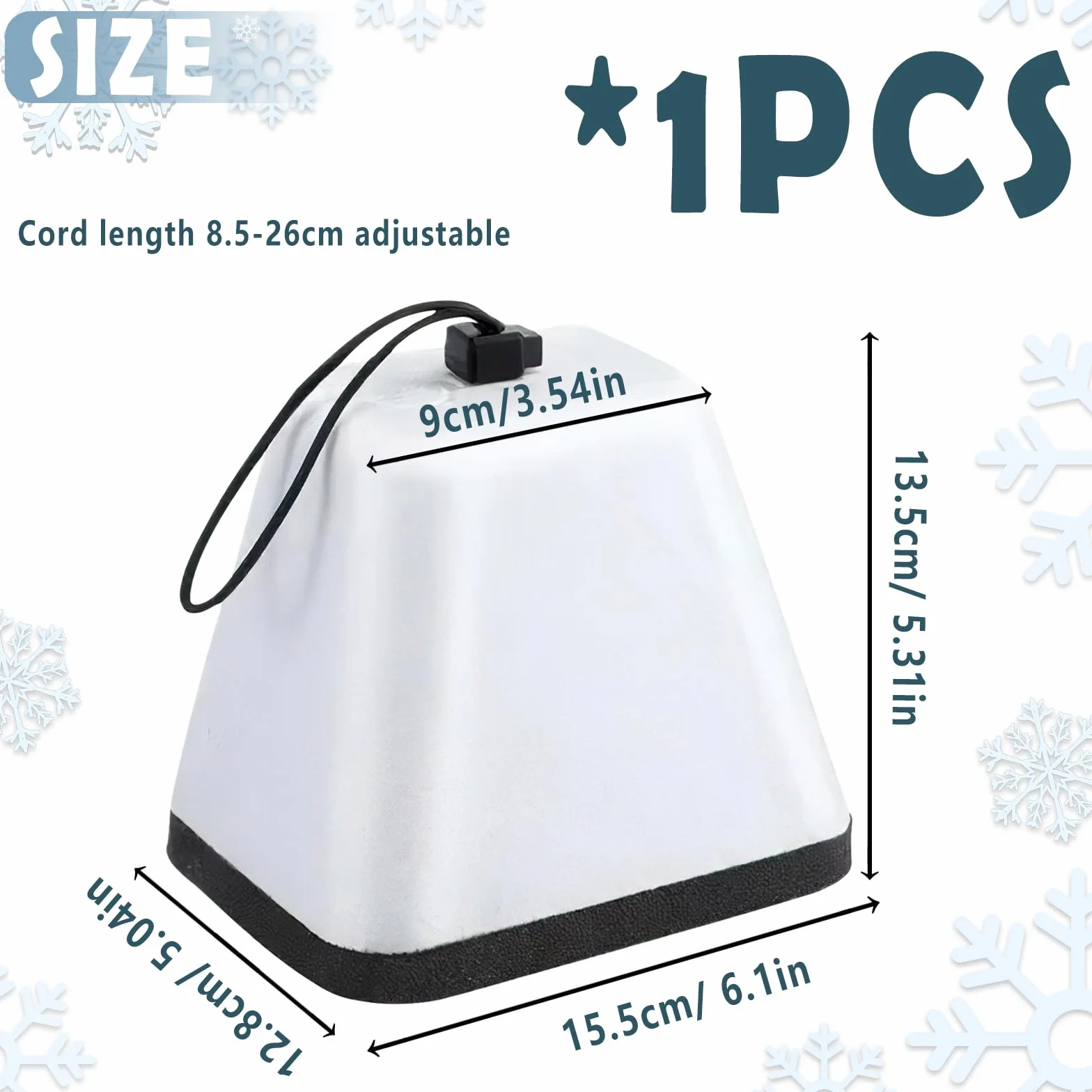 Protector Grifo Exterior Antihielo para Lluvia y Nieve